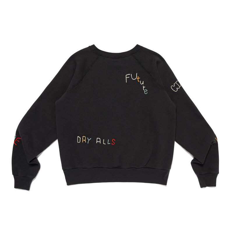 HUMAN MADE Embroidered Sweatshirt Black HM31CS067