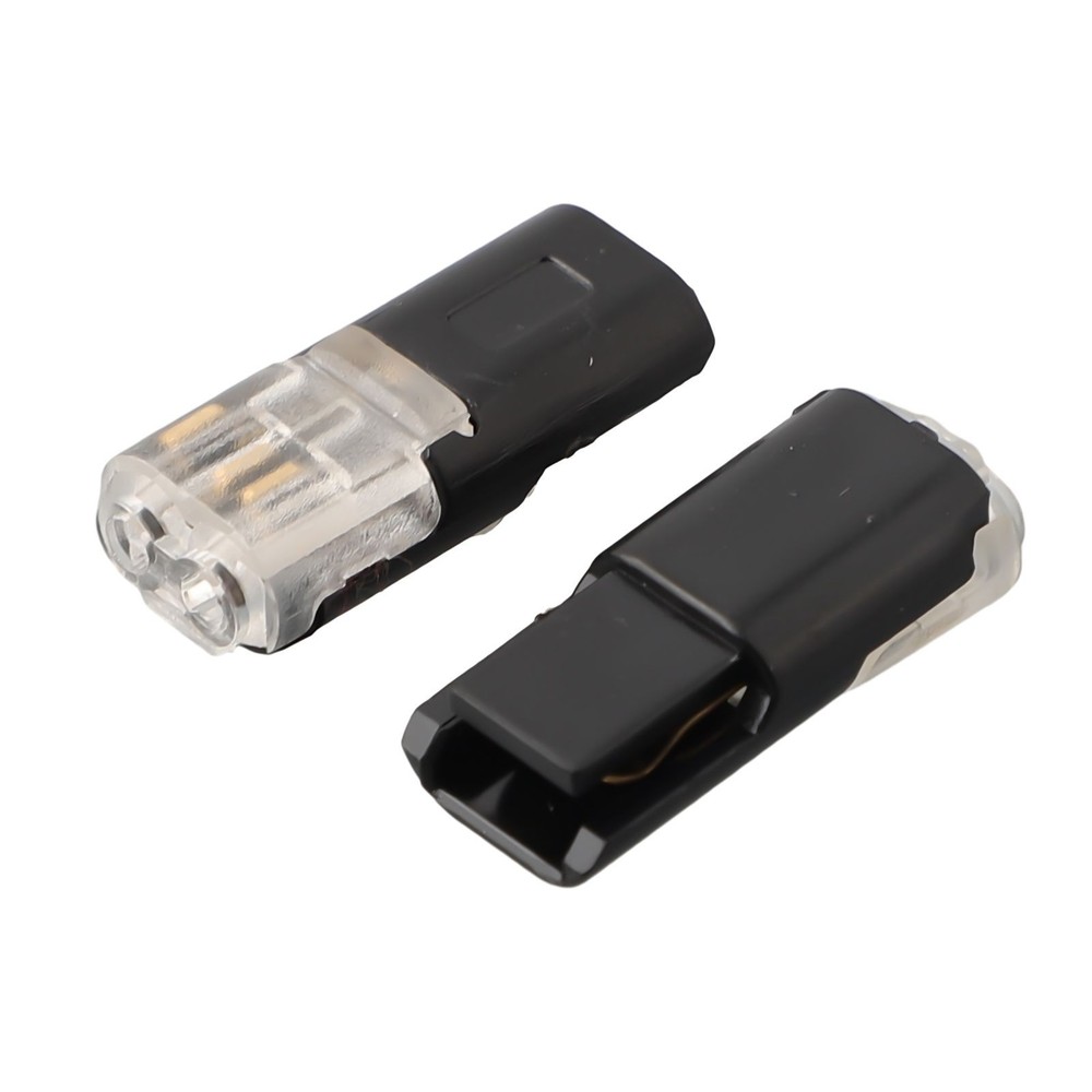 Double-Wire Plug-In Connector With Locking Buckle??10pcs??high Quality