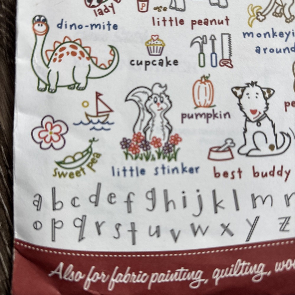 Stitcher’s Revolution Tiny Tot Design Iron-on Embroidery Patterns #SR16