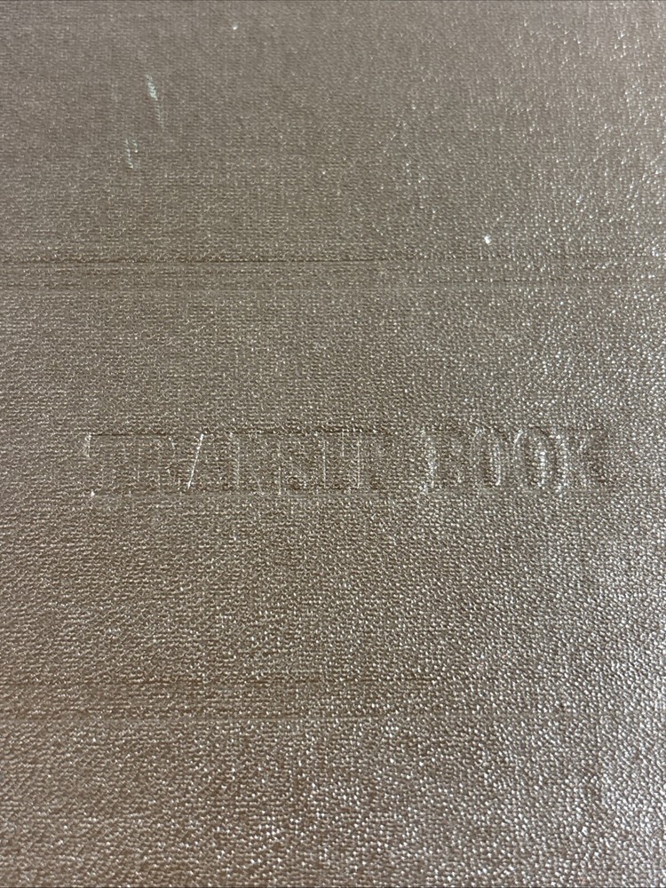 Vintage Transit Notebook