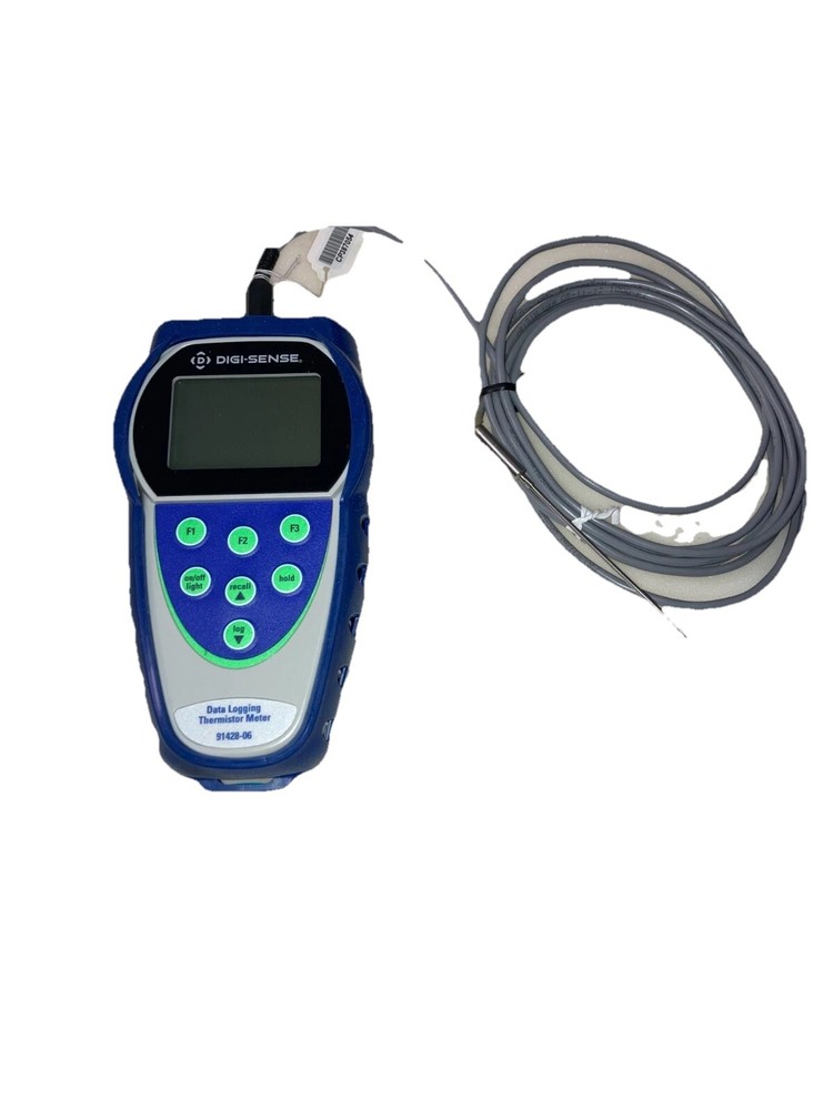 Digi Sense 91428-06 Temp 340 Single Input Data Logging Thermistor Thermometer
