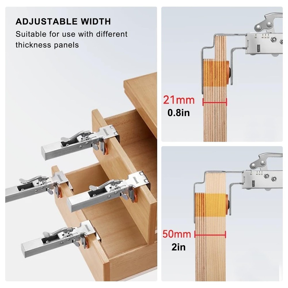 Drawer Front Installation Clamps, Drawer Clamps for Drawer Panel Installation...