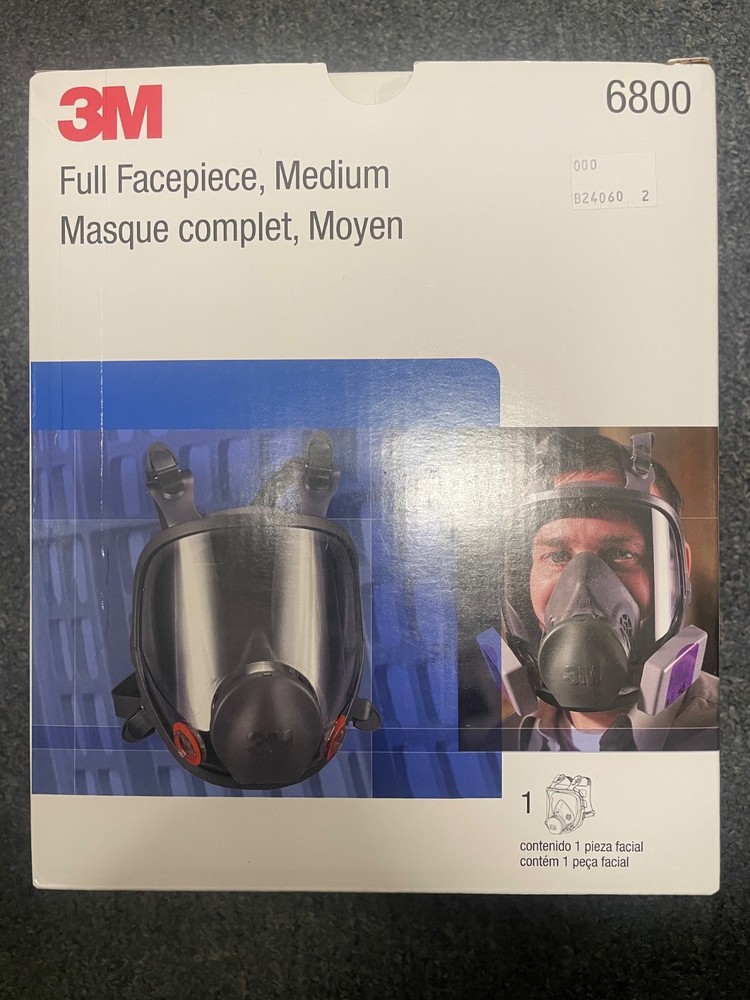 3M Full Facepiece, Medium 6800