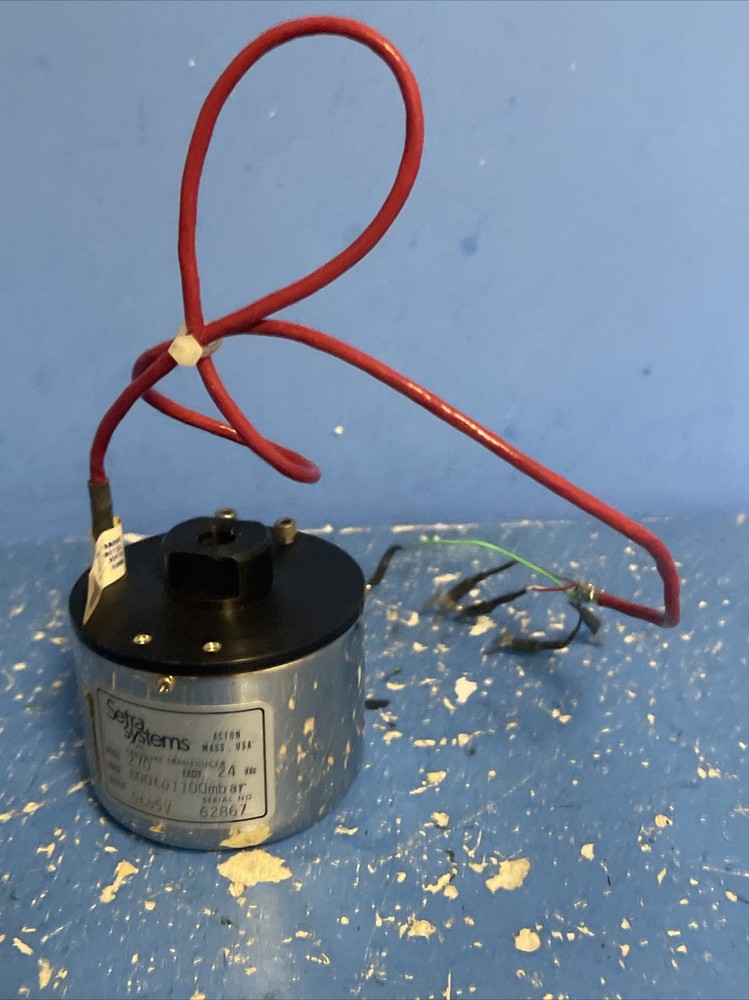 SETRA SYSTEMS 270 270 Pressure Transducer Sensor, Range 800 to 1100 mbar.