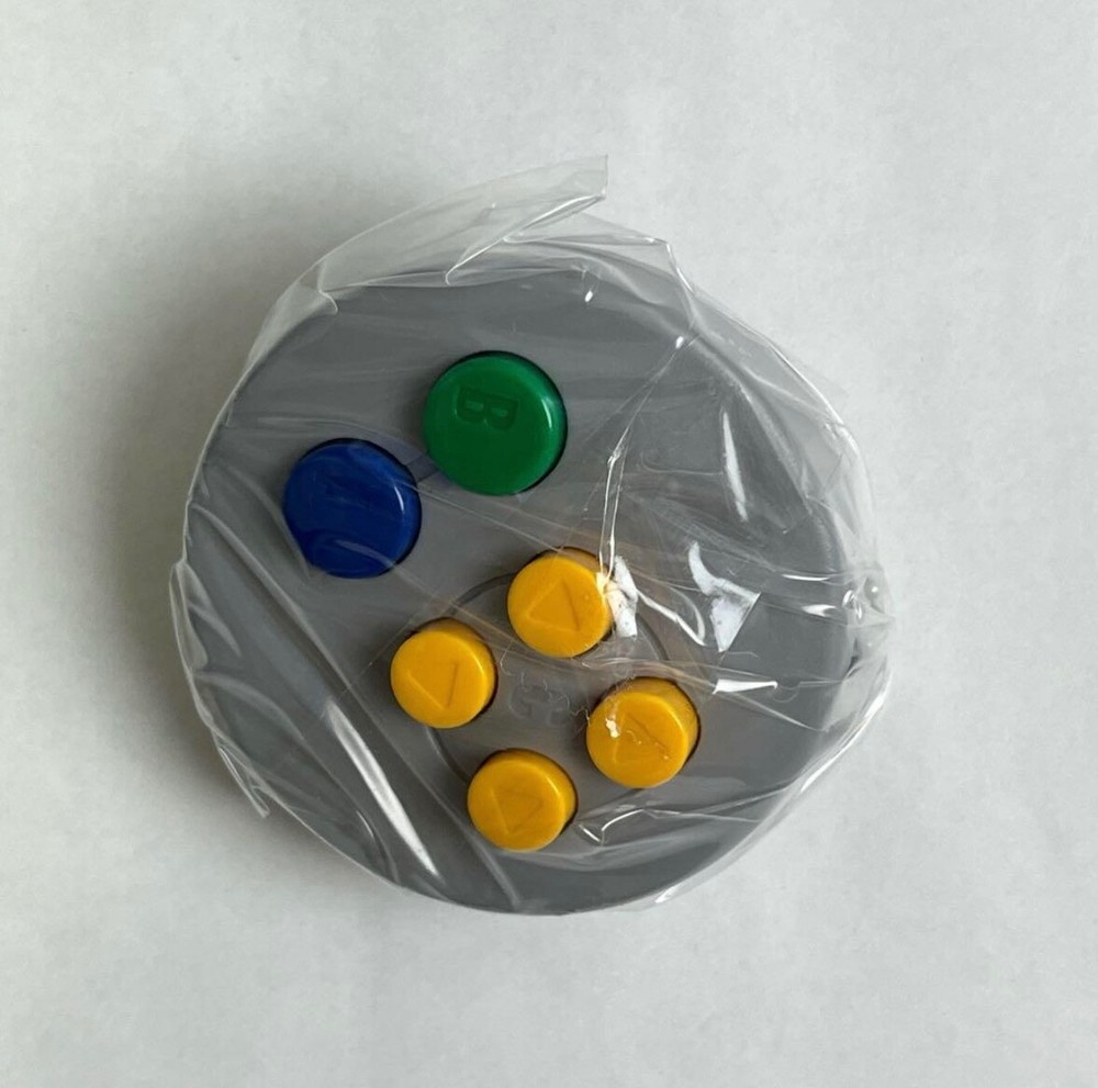 Nintendo Capsule Toy Controller Button Collection 1 & 2 Key Chain