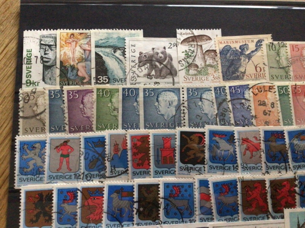 Sweden mounted mint or used stamps A12380