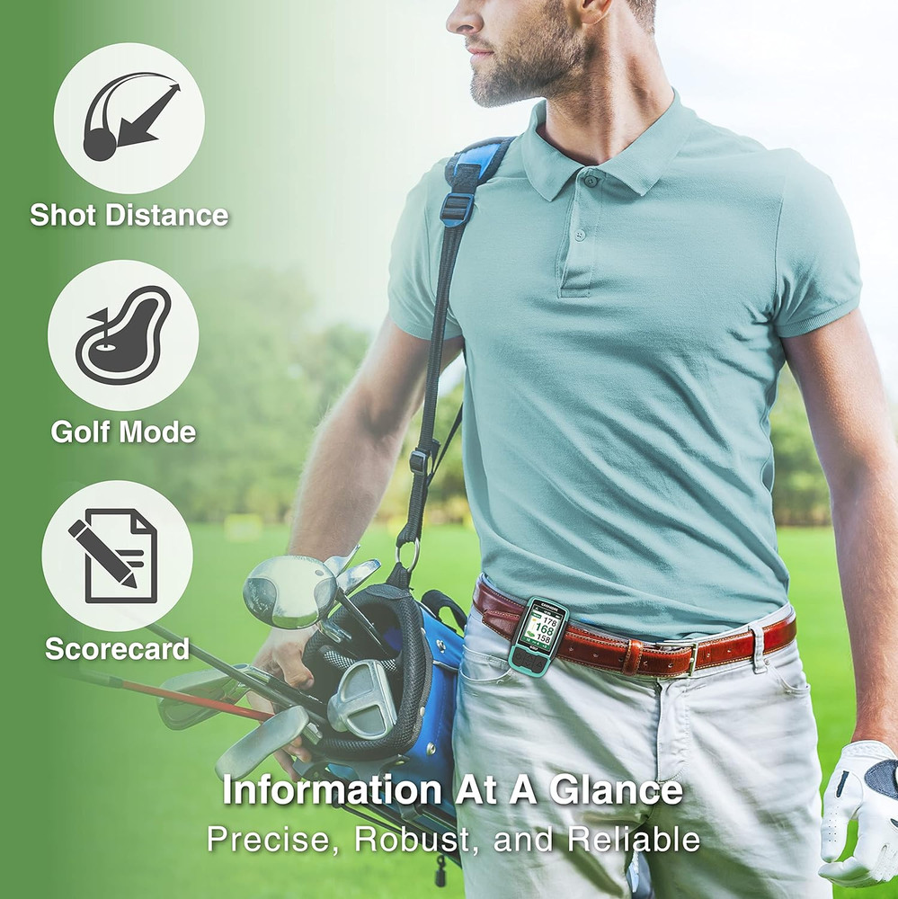 Preceding HG200 Handheld GPS Golf Device (Black_Preceding)