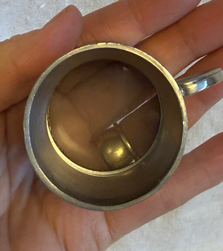 Silverplate trinket dish lot x5