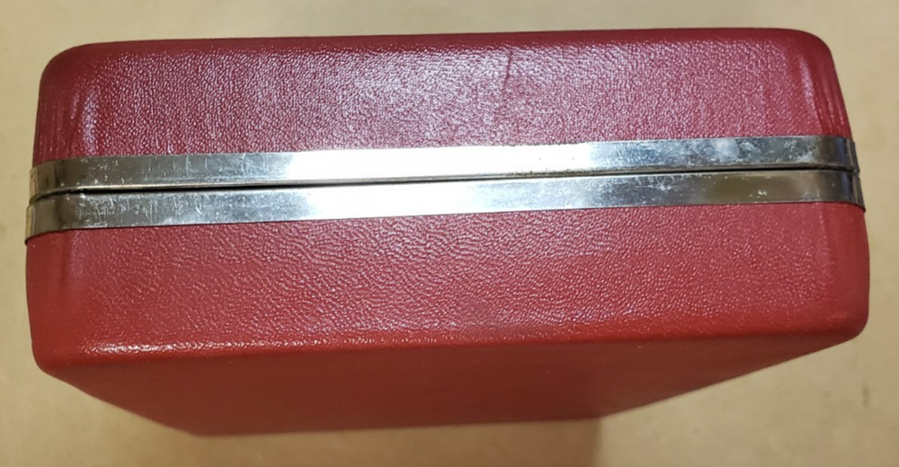 Starrett 7"x5"x2" Original Case, Box Only Padding in bottom not original USED