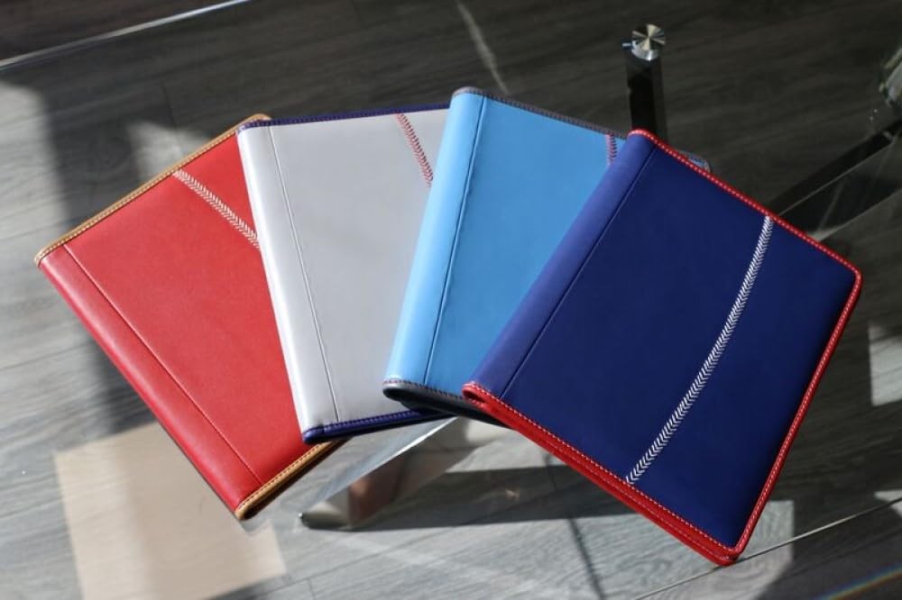 Rawlings | Baseball Stitch Padfolio Organizer | Interview Resume Folder + Bus...