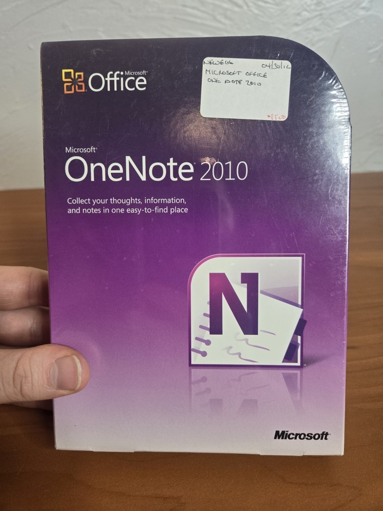 Microsoft OneNote 2010 Brand New J119