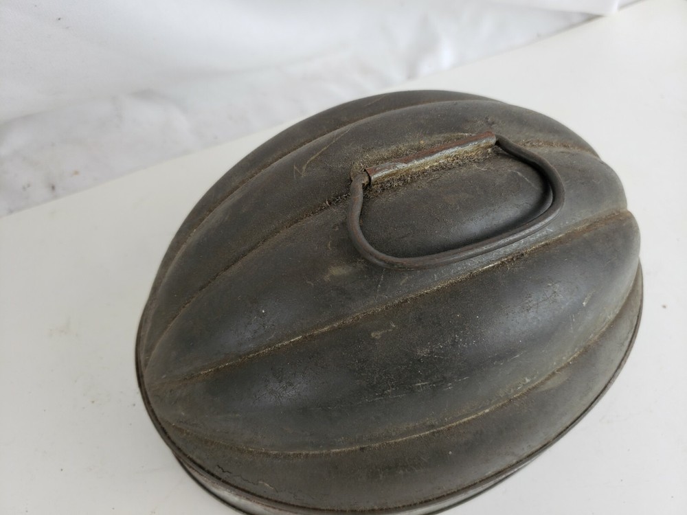 Rare unusual antique tin container ca. 1920s