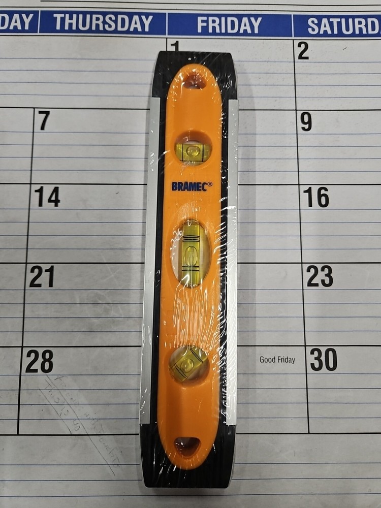 bramec 9" magnetic level 8873