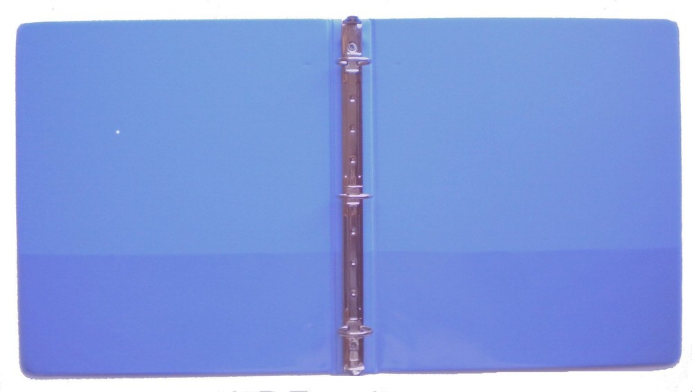 BLUEBERRY 3 RING 1" VIEW BINDER 8.5 X 11