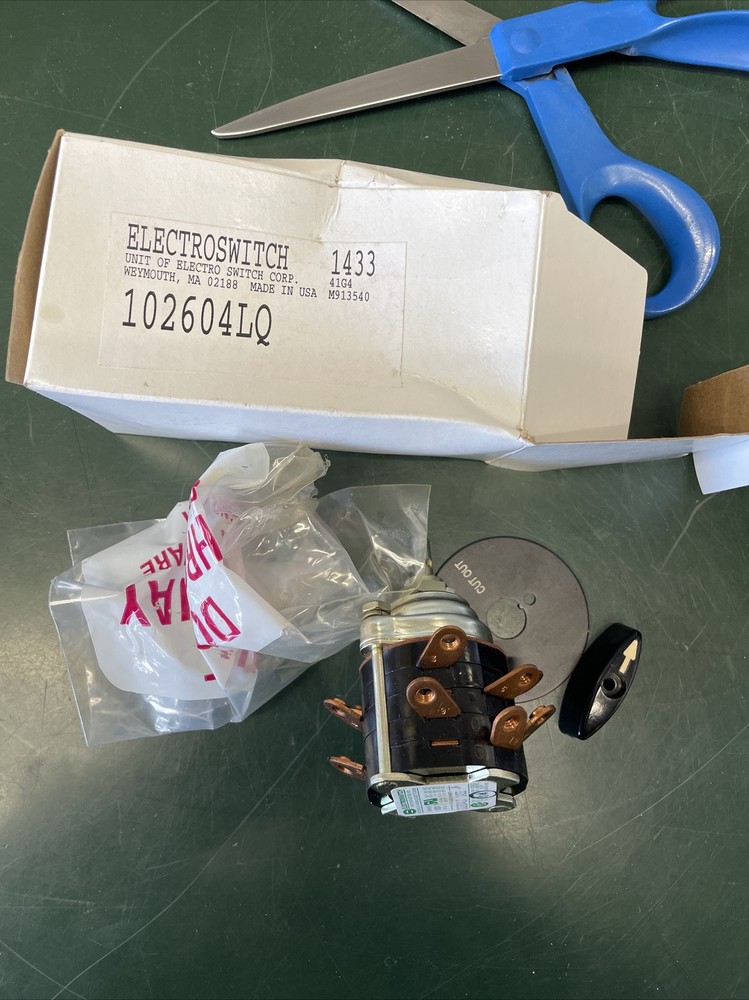 ELECTROSWITCH ROTARY SWITCH 102604LQ Series 101