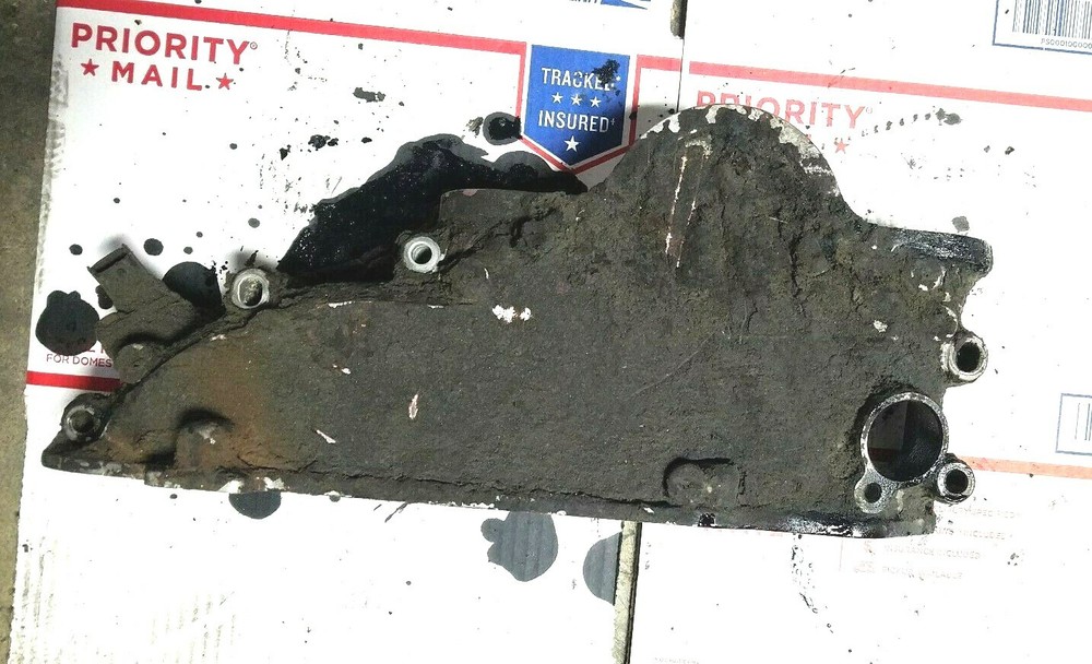 MACK MP7 VOLVO D11 ENGINE LOWER FRONT TIMING COVER 20872877
