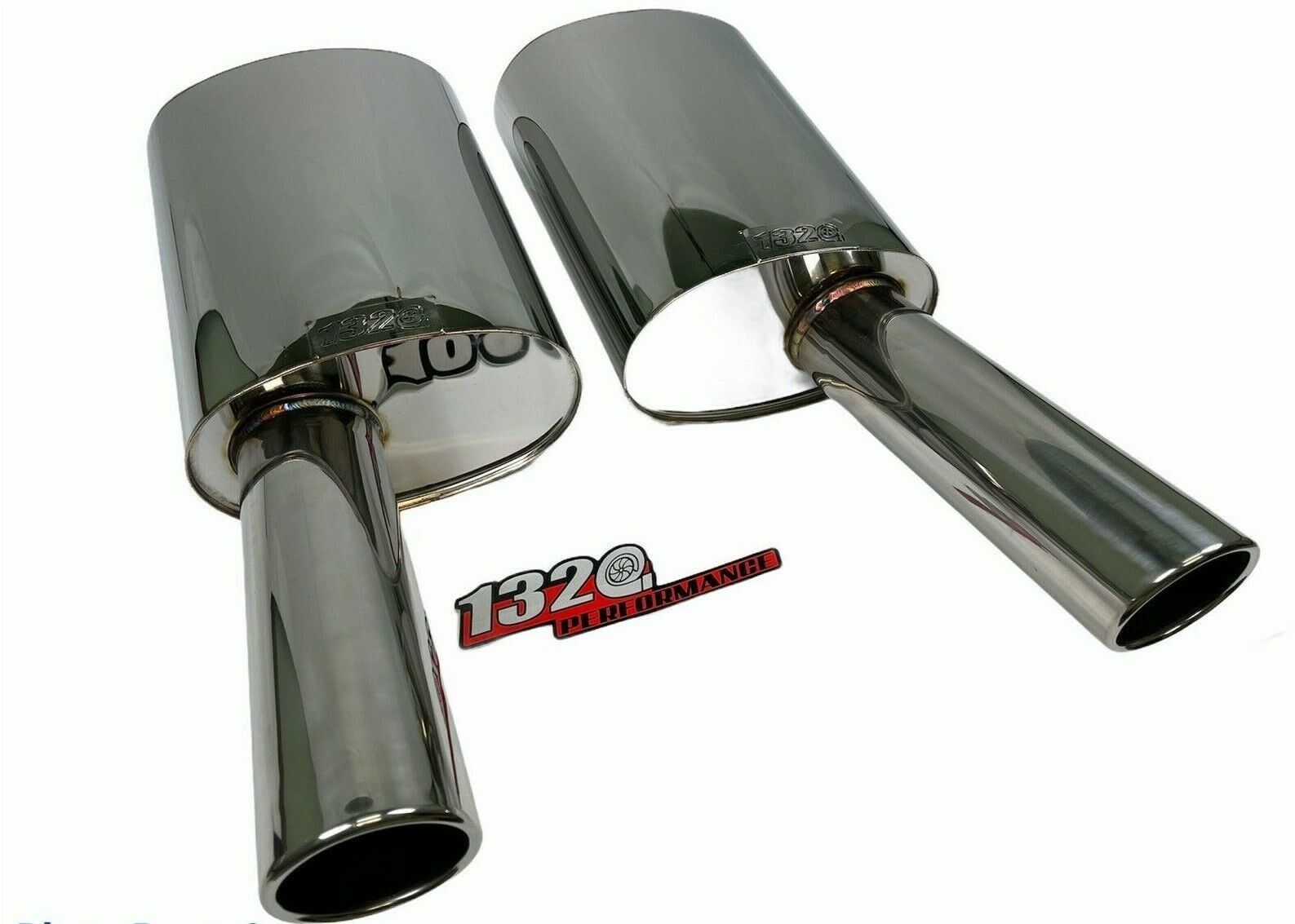 1320 fireball Mega blastpipe muffler L & R VIP Tip Bozo Boso (pair) 2.5 inch