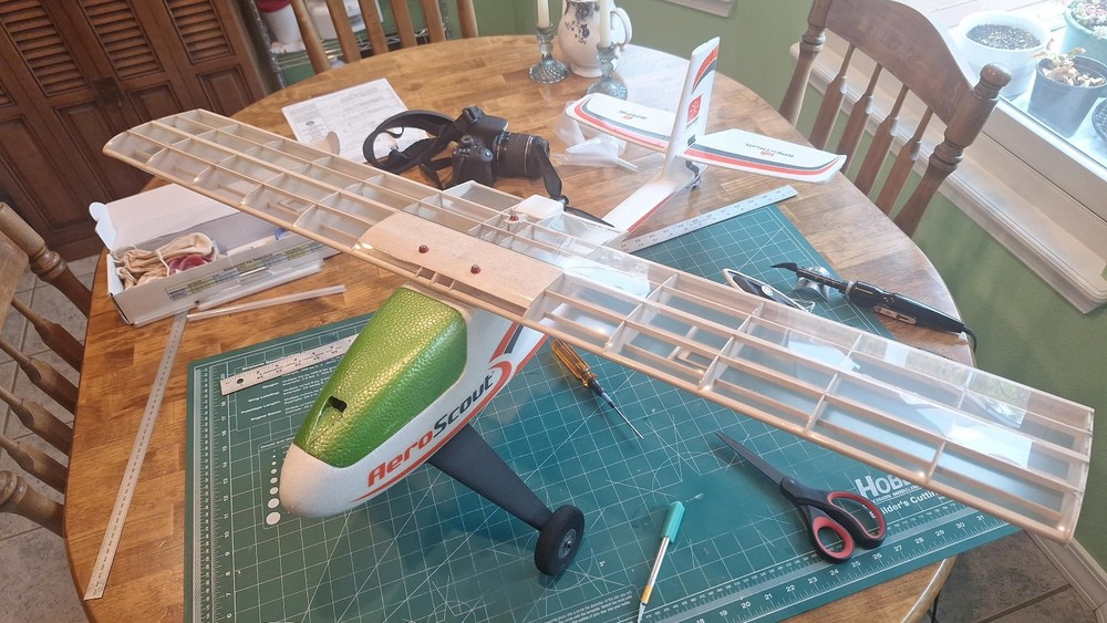 Stunt Flyer Aeroscout Wing, full kit.