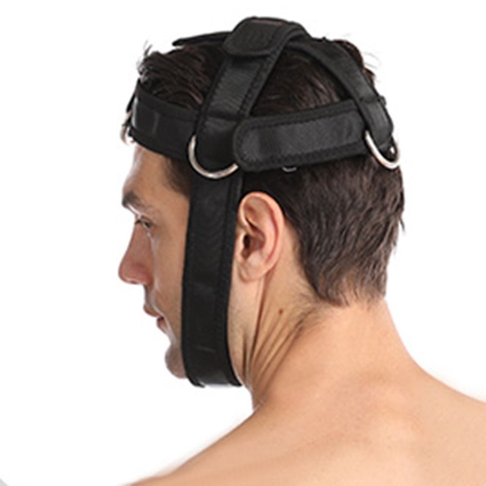 Head Harness Weight Lifting Neck Muscle Strength Training Exercise Practical US