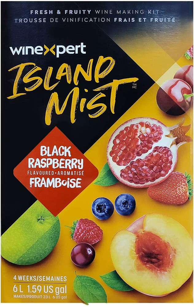 Island Mist Black Raspberry Ingredient Kit