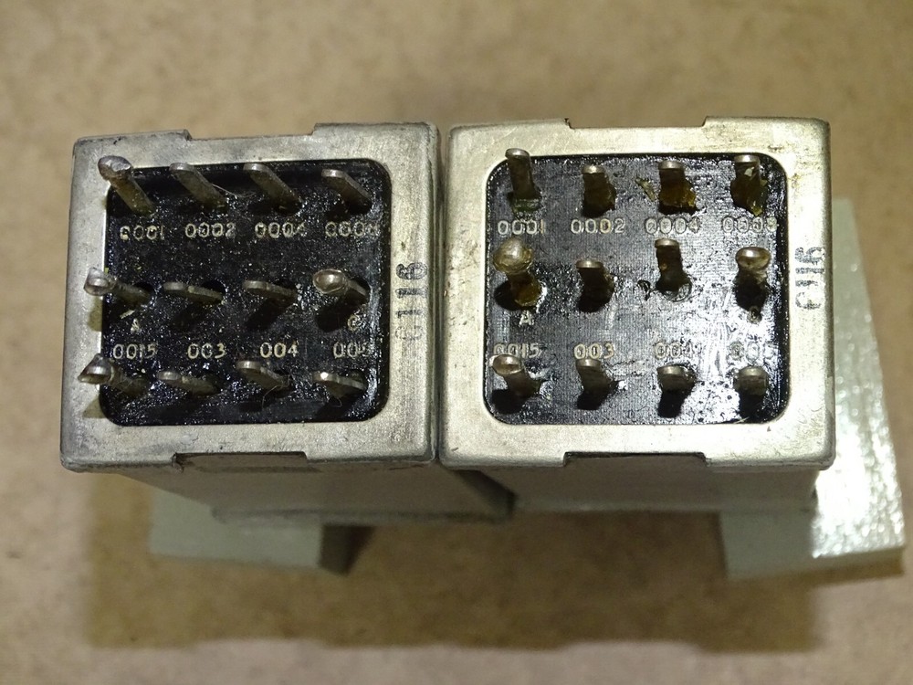 Pair, Western Electric Type 282C Condensers, Adjustable