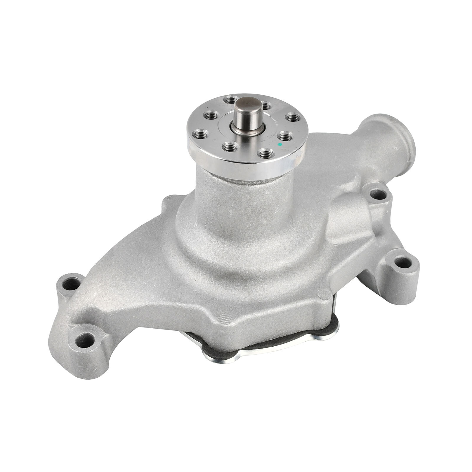 High Volume Satin Short Water Pump For Small Block Chevy SBC 283 305 327 350 400
