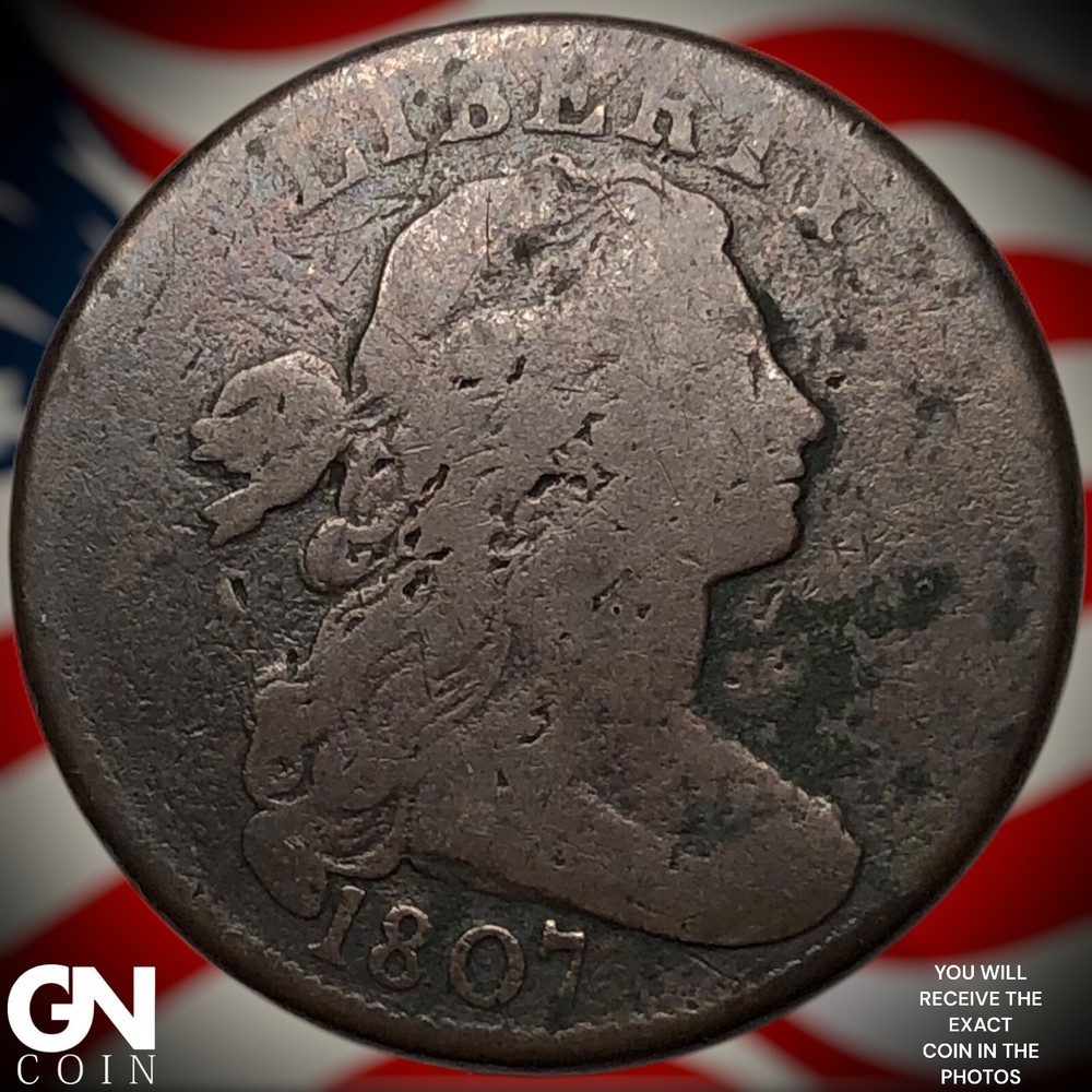 1807 Draped Bust Large Cent Y6654