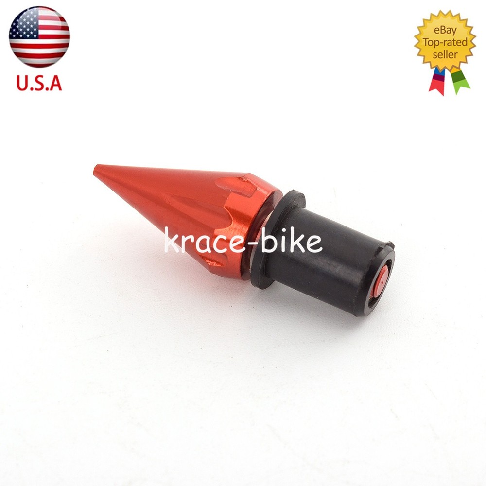 Orange Windscreen Windshield Screw Spike Bolt Screw Kit M5 Nut Cruiser 10pcs