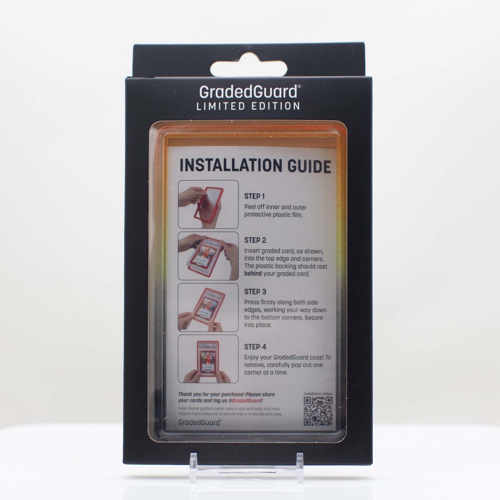 GradedGuard PSA Graded Card Case Guard Protector EMBER Limited Edition