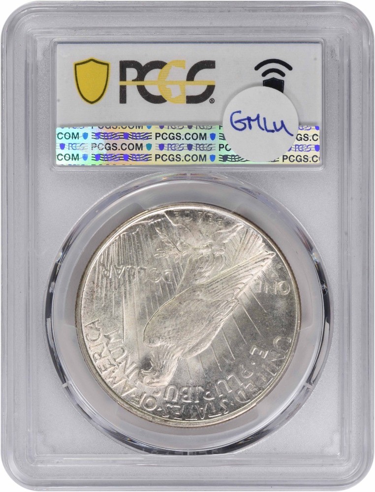 1922-D Peace Silver Dollar MS65 PCGS