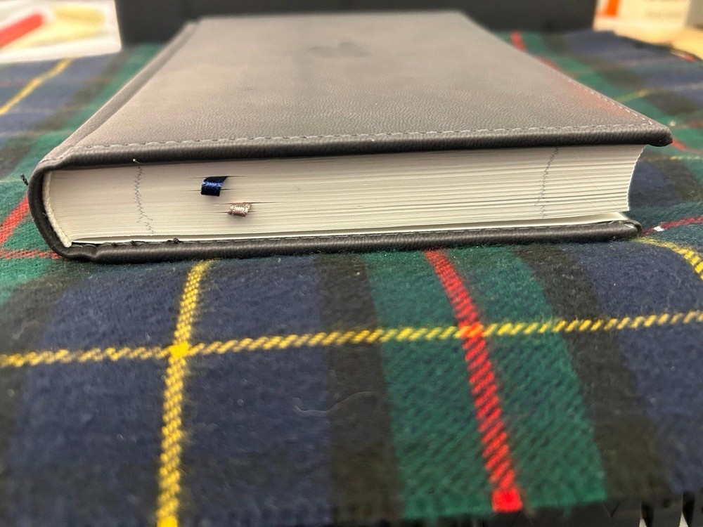 Apple logo bound journal