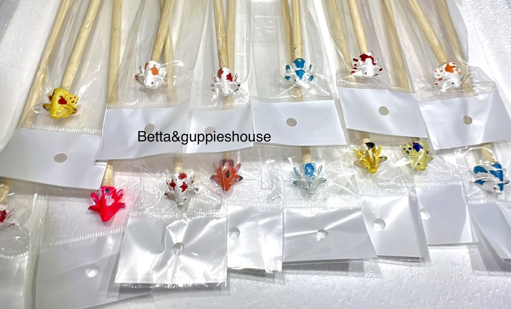 Hand Made Betta's Flaring Stick- Aquarium Accessory - Fish Accessory