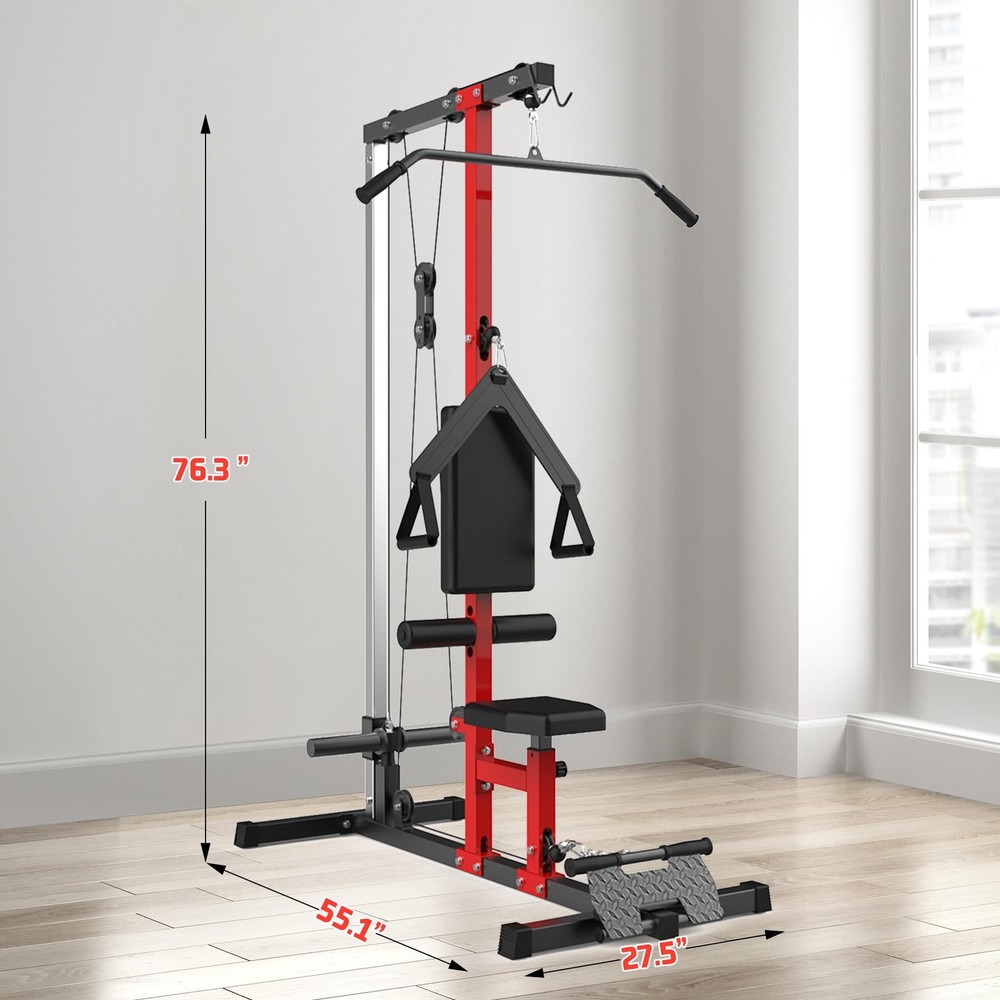 LAT Power Cable Machine, LAT Pulldown Machines with High and Low Pulley Station