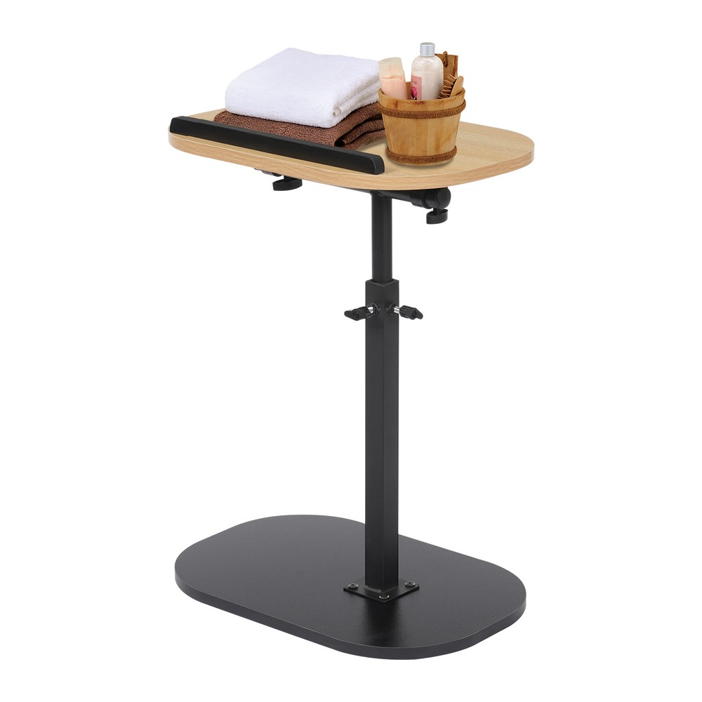 C-shaped Side Table Small Coffee Table Height Adjustable Bed Sofa Side Table