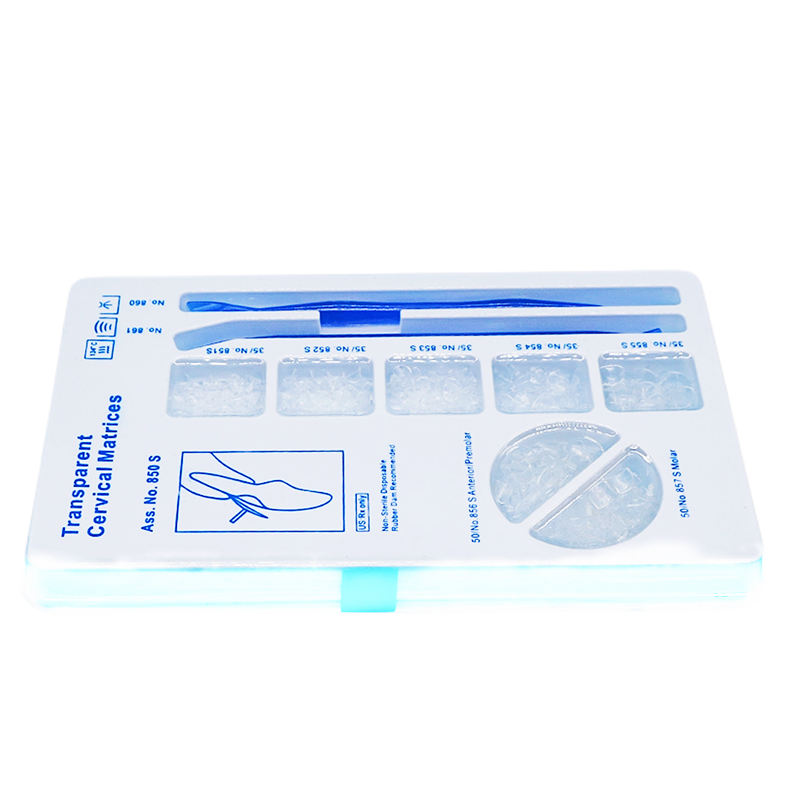 277 Pcs Dental Transparent Cervical Matrices Composite Gingival Retractor Matrix