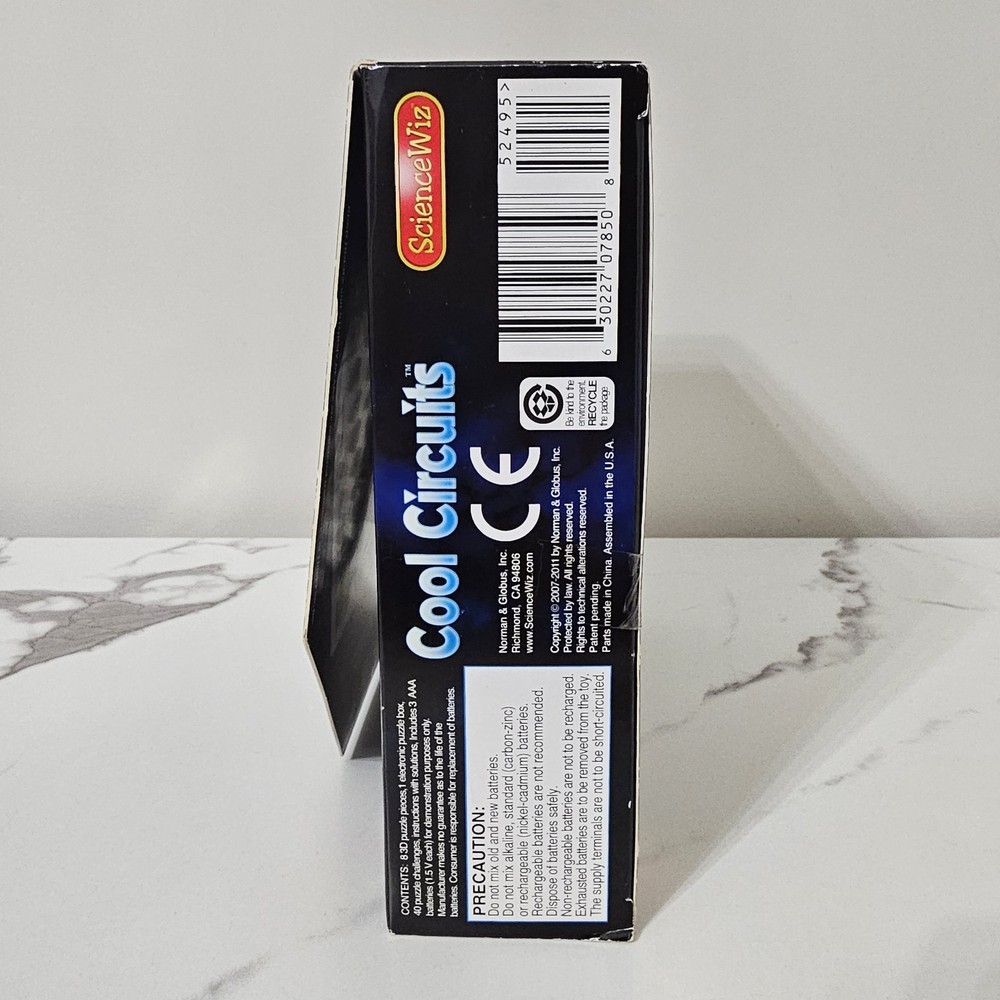 Cool Circuits Puzzle Solve & Create Circuits To Activate Flashing Lights 2013