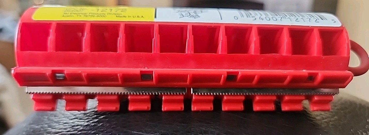 3M ScotchCode Wire Marker Tape Dispenser STD, compact design for easyhandling