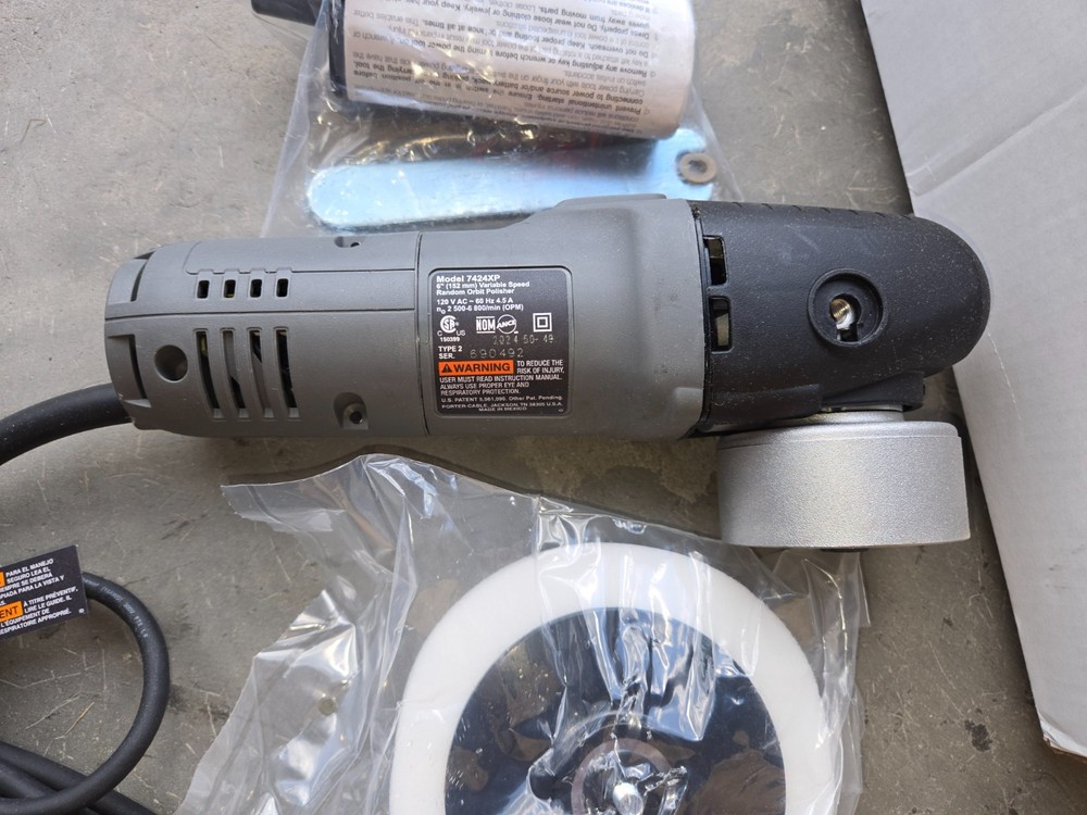 PORTER-CABLE 7424XP 6-Inch Variable Speed Orbital Buffer / Polisher