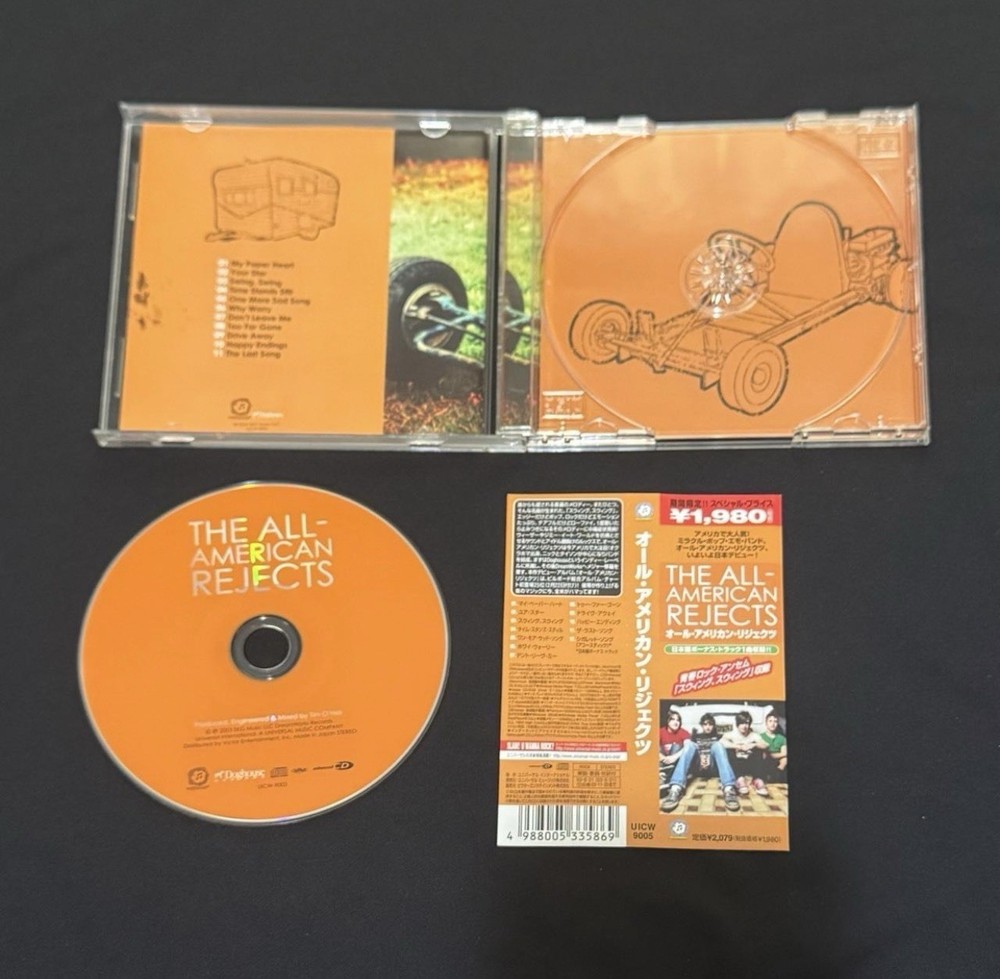 The All-American Rejects Self Titled Signed CD