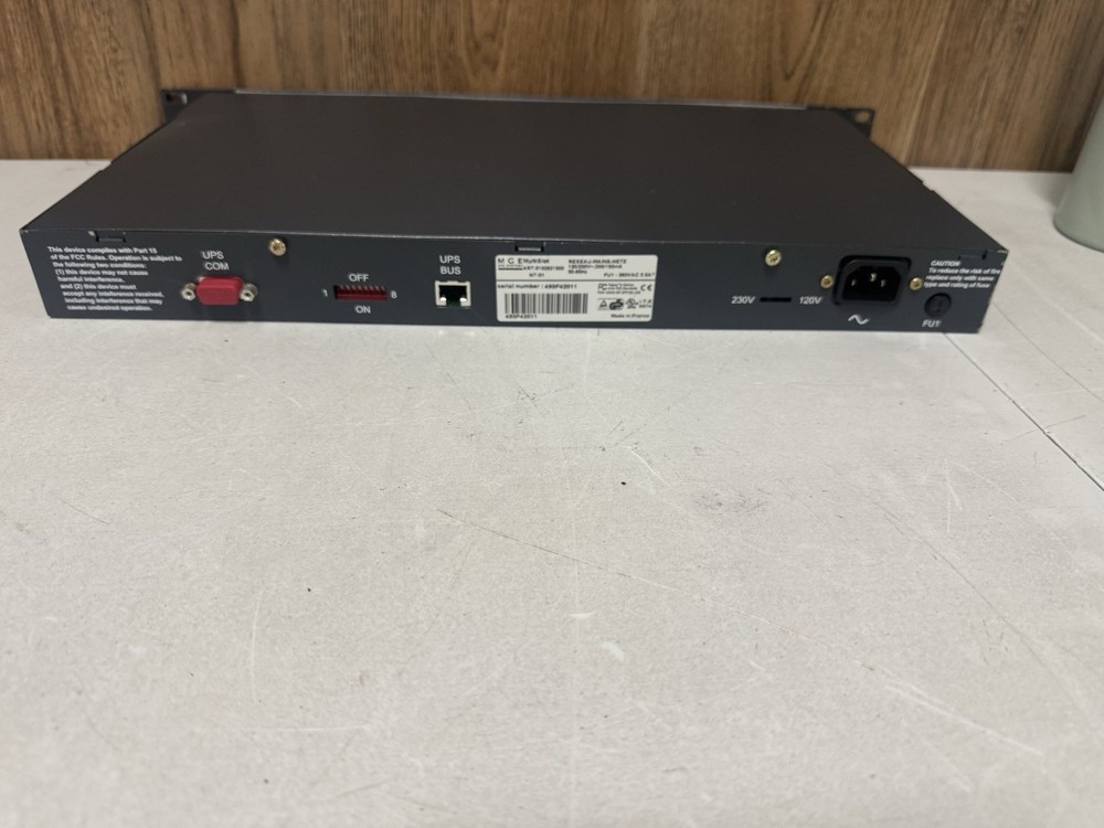 MGE UPS MultiSlot Network Card 5102921300 Rack Mount Interface