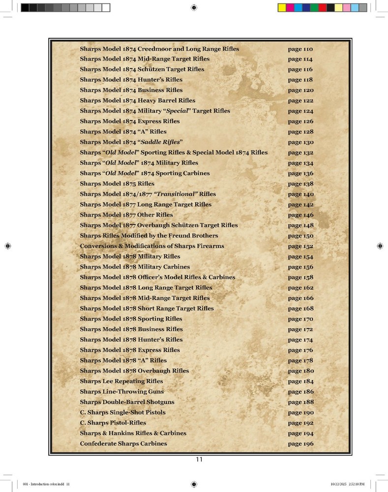 SHARPS FIREARMS - A Collector's Guide