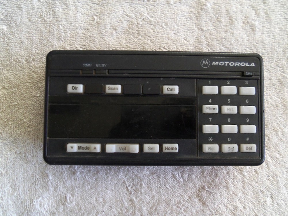 Motorola w9 control head.