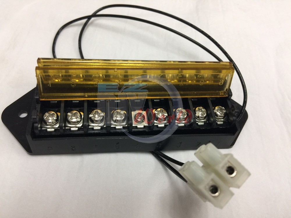 Splits 1 Input to 8 Out, 8 Way Terminal Block Bus Bar