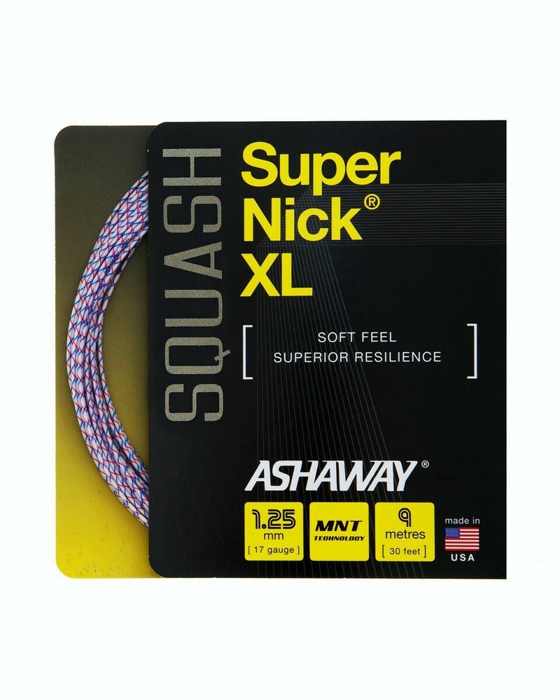 Ashaway SUPERNICK XL Squash String Set