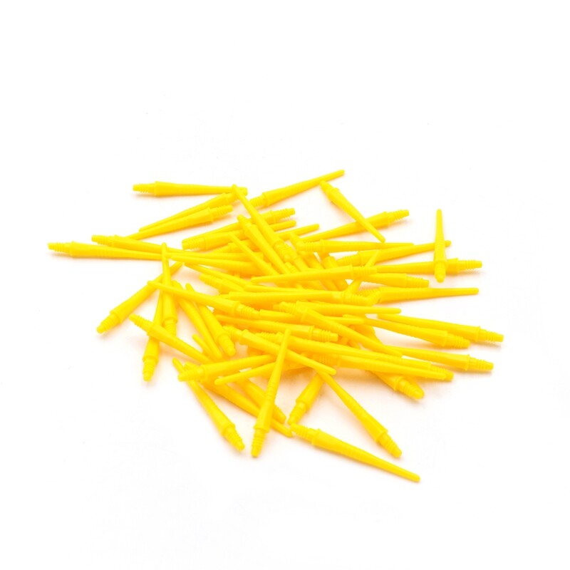 CUESOUL OTO Small Thread Plastic Dart Soft Tip Replacement 80 pcs with Dart Case