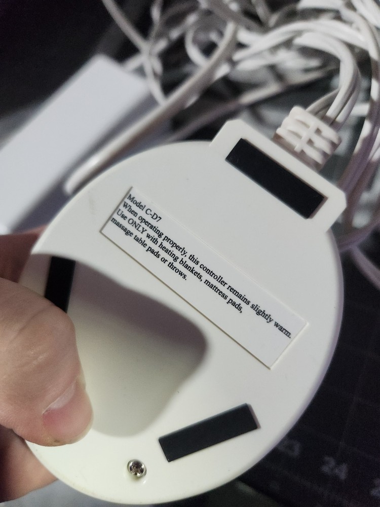 Safe and Warm Technology Electric Blanket Controller Mode 120-24VD7K