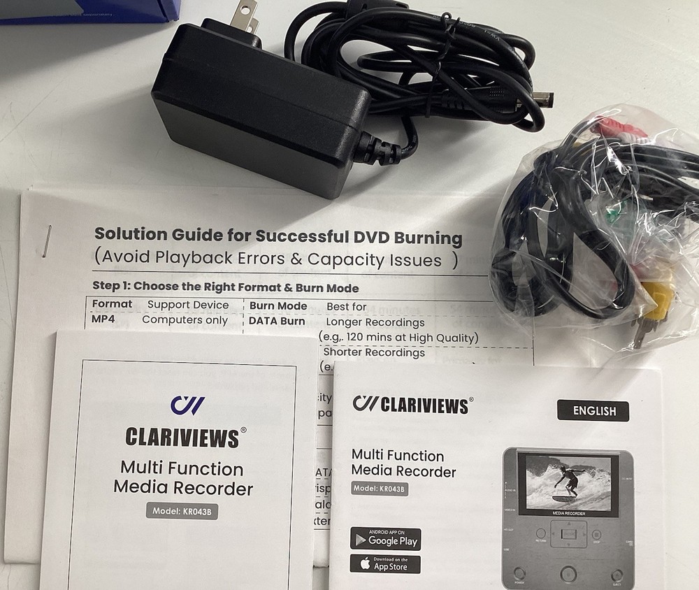 Clariviews KRO43 Multi Function Media Recorder.