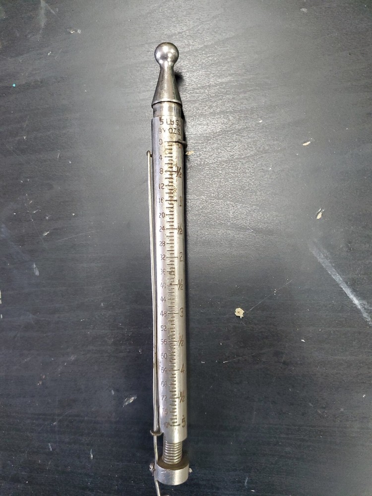 Vintage Pelouze Mfg Co Pull Scale