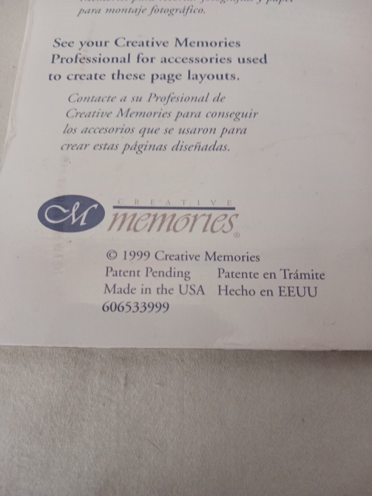 Creative Memories Custom Cutting System Sizing Template/3 Circle Patterns NEW