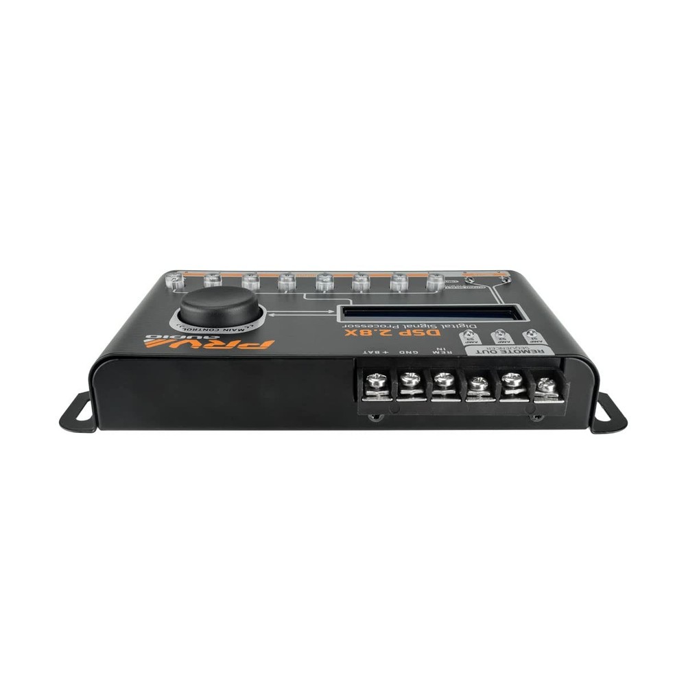 8-Channel Digital Crossover & Equalizer DSP for Car Audio System